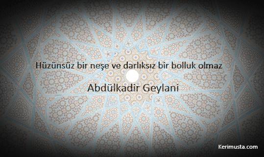 Abdülkadir Geylani'nin Öğretileri